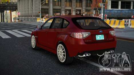 Subaru Impreza Heypebifo para GTA 4