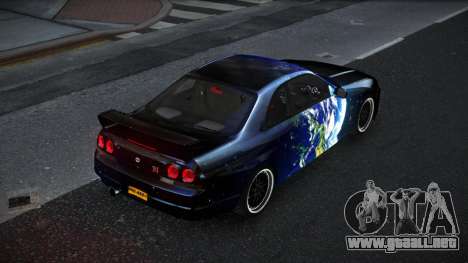 Nissan Skyline R33 Risic S11 para GTA 4