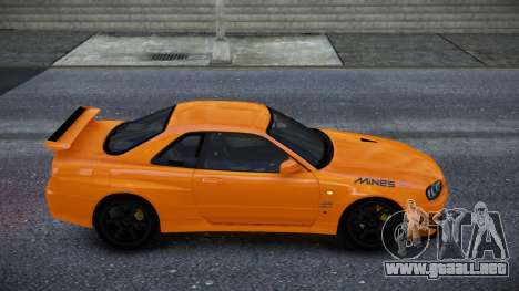 Nissan Skyline R34 Getasonor para GTA 4