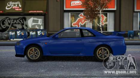 Nissan Skyline R34 Irer para GTA 4