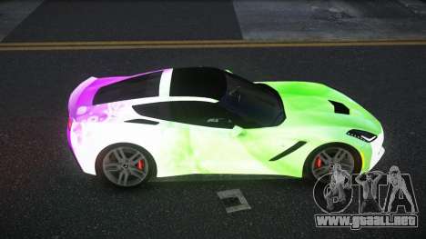Chevrolet Corvette C7 Ewashu S12 para GTA 4