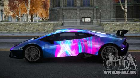 Lamborghini Huracan Lesab S4 para GTA 4