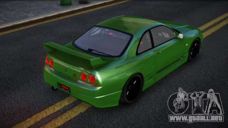 Nissan Skyline R33 Letyxis para GTA 4