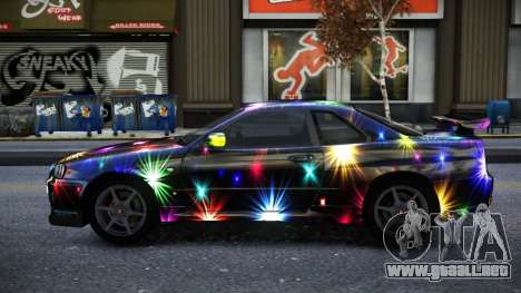 Nissan Skyline R34 Owyna S2 para GTA 4