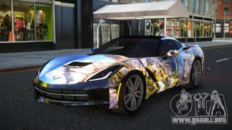 Chevrolet Corvette C7 Ewashu S6 para GTA 4