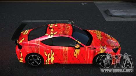 Subaru BRZ Nigel S3 para GTA 4