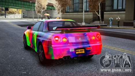 Nissan Skyline R34 Owyna S14 para GTA 4