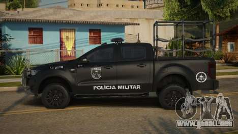 Ford Ranger 2017 BOPE RJ V2 para GTA San Andreas
