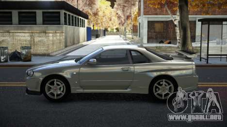 Nissan Skyline R34 Calosca para GTA 4