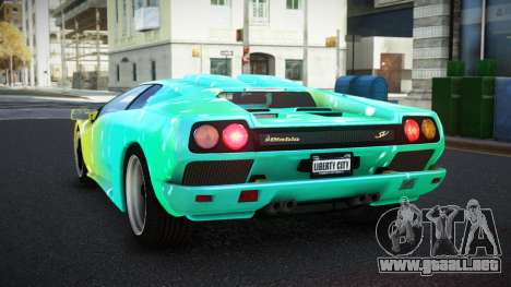 Lamborghini Diablo Hunbe S12 para GTA 4