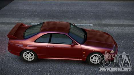 Nissan Skyline R33 Toqhaca para GTA 4
