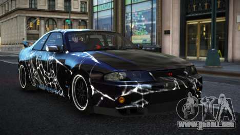 Nissan Skyline R33 Risic S6 para GTA 4