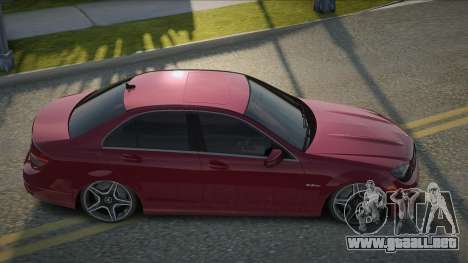 Mercedes-Benz C63 AMG 10th para GTA San Andreas