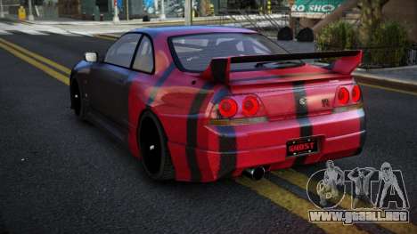 Nissan Skyline R33 Letyxis S5 para GTA 4