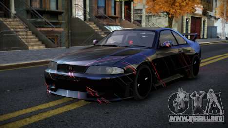Nissan Skyline R33 Letyxis S1 para GTA 4