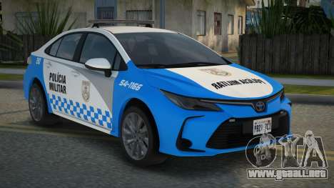 Toyota Corolla 2021 PMERJ 2025 para GTA San Andreas
