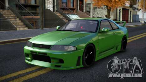 Nissan Skyline R33 Letyxis para GTA 4