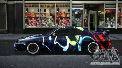 Nissan Skyline R33 Risic S10 para GTA 4