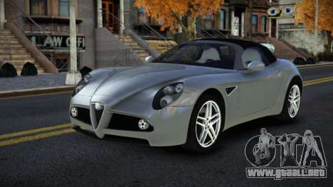 Alfa Romeo 8C Doppodec para GTA 4