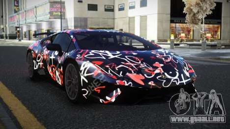 Lamborghini Huracan Lesab S14 para GTA 4