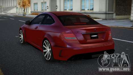 Mercedes-Benz C63 AMG Gopusa para GTA 4