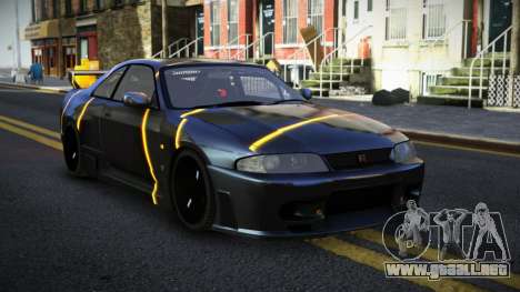Nissan Skyline R33 Letyxis S9 para GTA 4