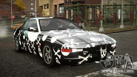 BMW 850CSi Saberon S8 para GTA 4