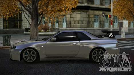 Nissan Skyline R34 Royabive para GTA 4