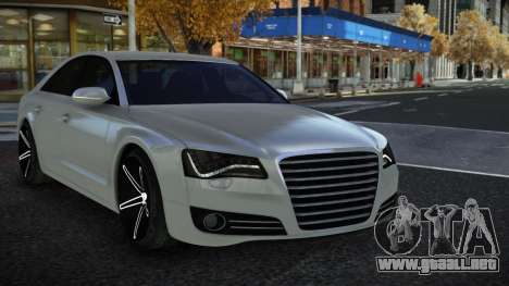 Audi A8 Vugqax para GTA 4