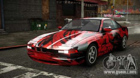 BMW 850CSi Saberon S7 para GTA 4