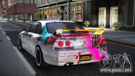 Nissan Skyline R33 Risic S14 para GTA 4
