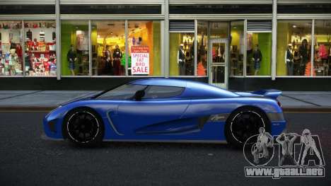 Koenigsegg Agera Jeuri para GTA 4
