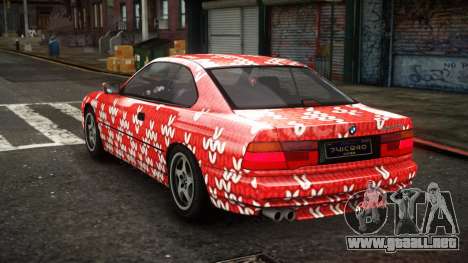 BMW 850CSi Saberon S4 para GTA 4
