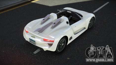 Porsche 918 Cisewora para GTA 4
