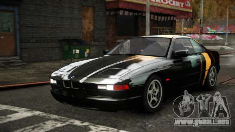 BMW 850CSi Saberon S6 para GTA 4