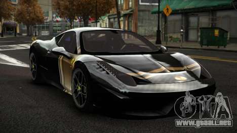 Ferrari 458 Ashber S10 para GTA 4
