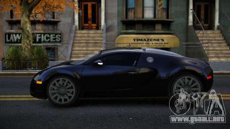 Bugatti Veyron Nutokofen para GTA 4