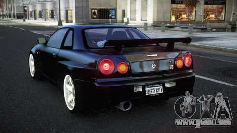 Nissan Skyline R34 Ruwi para GTA 4