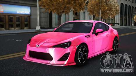 Subaru BRZ Nigel S8 para GTA 4
