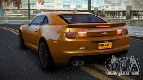 Chevrolet Camaro Folbopuxu para GTA 4