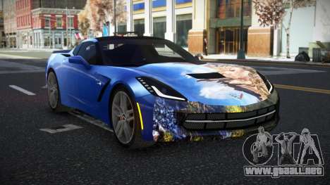 Chevrolet Corvette C7 Ewashu S6 para GTA 4