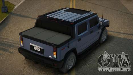 Hummer H2 Sut 2006 Cristales Negros para GTA San Andreas