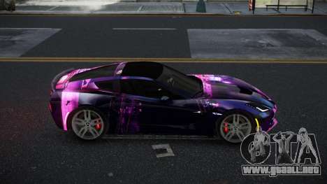 Chevrolet Corvette C7 Ewashu S3 para GTA 4