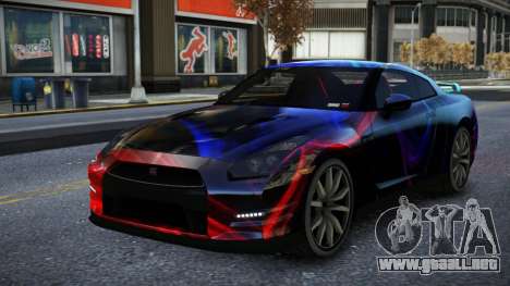 Nissan GT-R R35 Lersa S10 para GTA 4