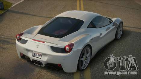 Ferrari 458 Sanor para GTA San Andreas