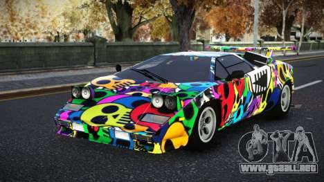 Lamborghini Countach Avasun S4 para GTA 4