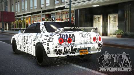 Nissan Skyline R32 Napho S8 para GTA 4