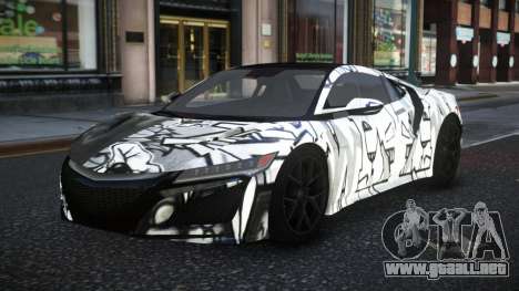 Acura NSX Vandox S12 para GTA 4
