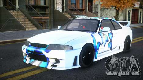 Nissan Skyline R33 Letyxis S2 para GTA 4
