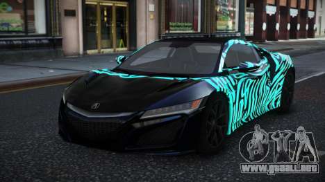 Acura NSX Vandox S3 para GTA 4